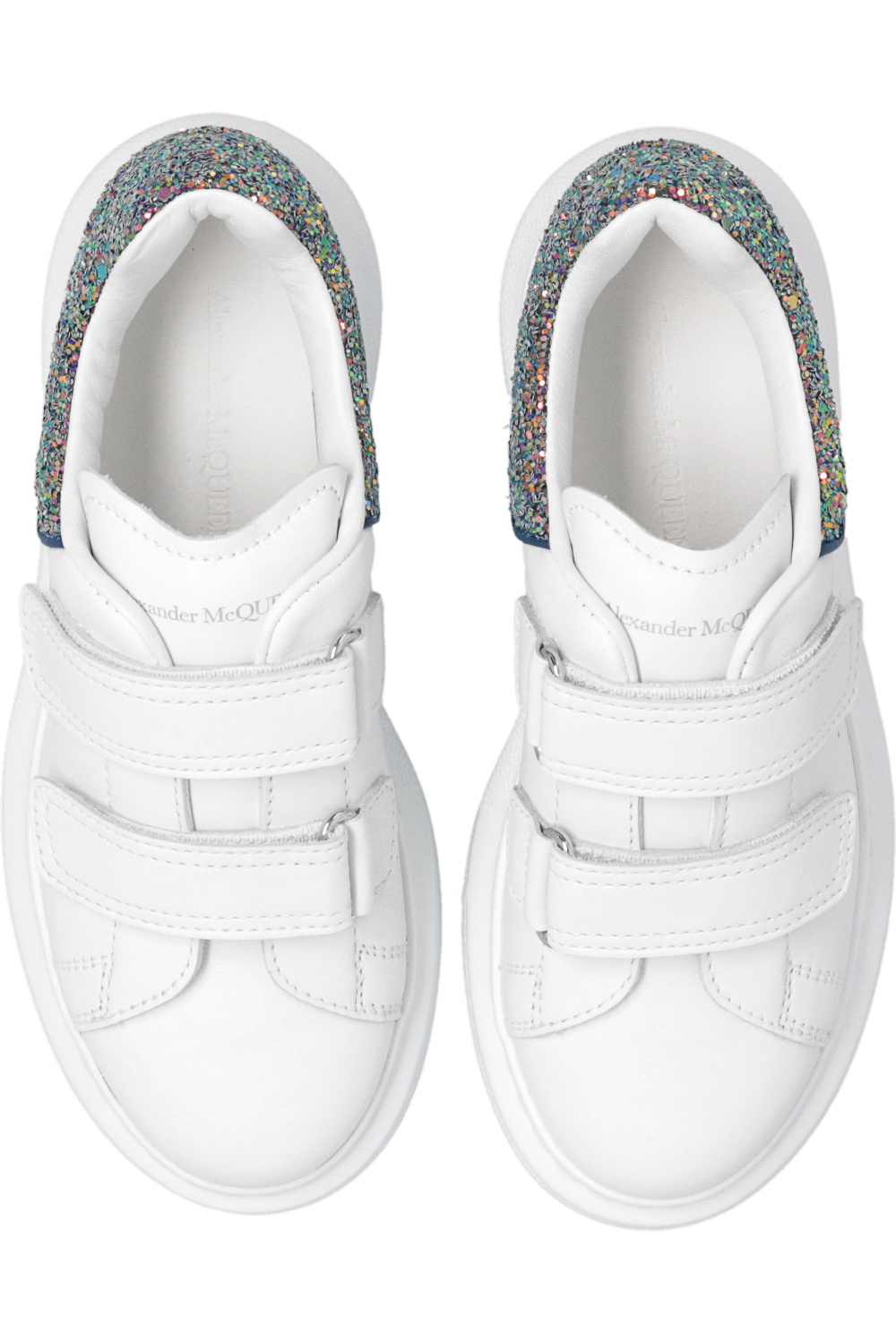 Alexander mcqueen hot sale trainers velcro